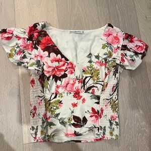 Abercrombie floral top